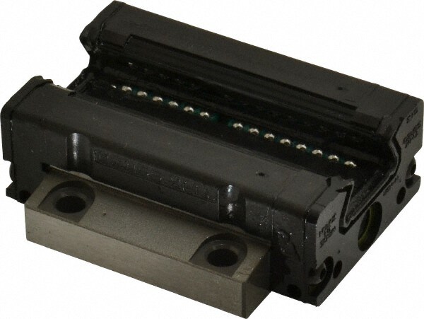 66.5mm L x 59mm W x 22mm H, 32mm Transverse Hole Spcg, 49mm Lateral Hole Spcg, Horizontal Mount Radial SSR Block w/Caged Ball Technology