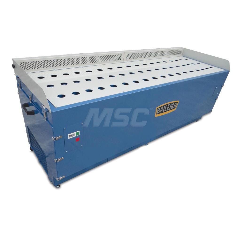 Downdraft Tables; Suction (CFM): 1790 ; Table Length (Inch): 21.6 ; Table Width (Inch): 61 ; Voltage: 110.00 ; Horsepower (HP): 0.5 ; Filter Rating: 250 Microns