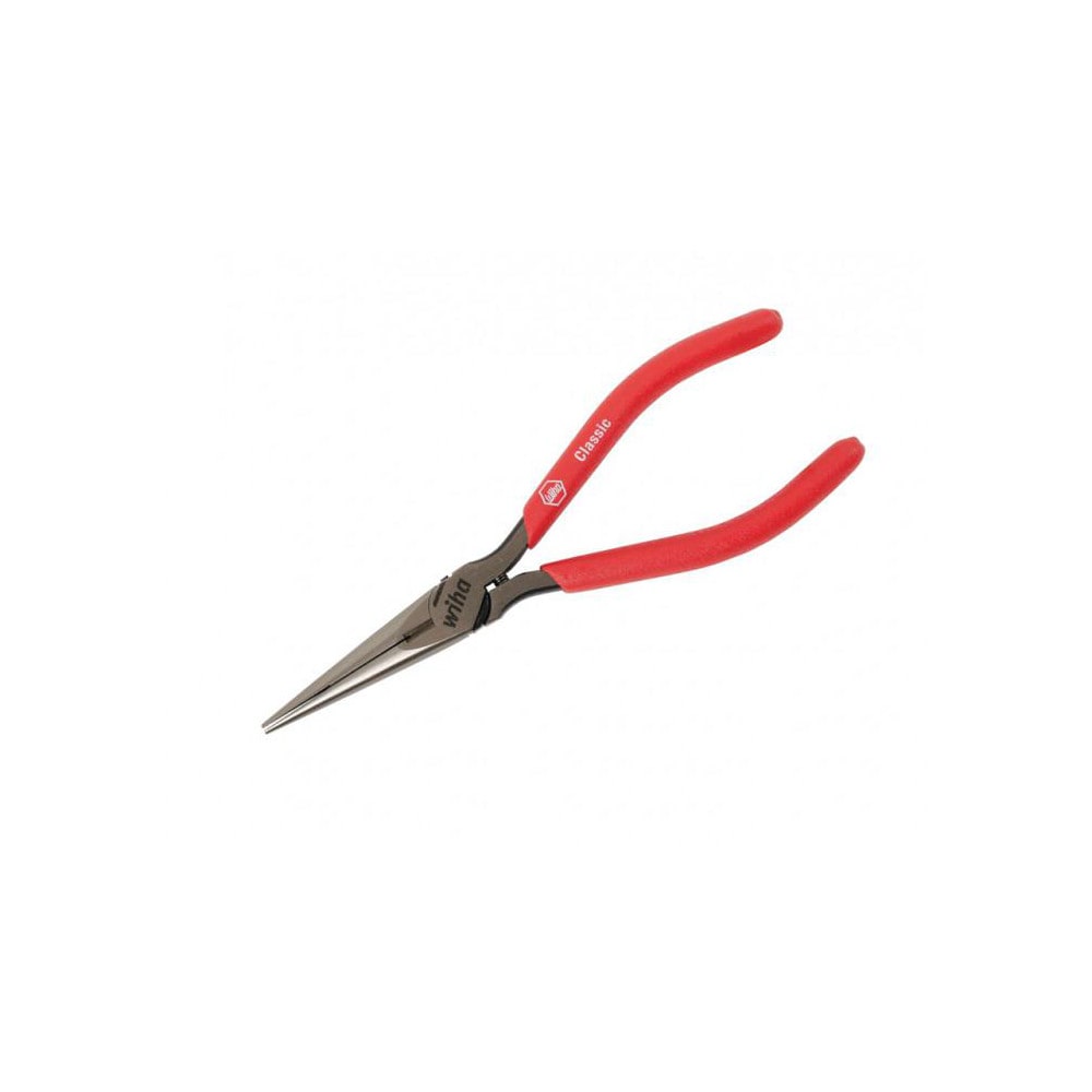 Long Nose Plier: 2" Jaw Length, Side Cutter