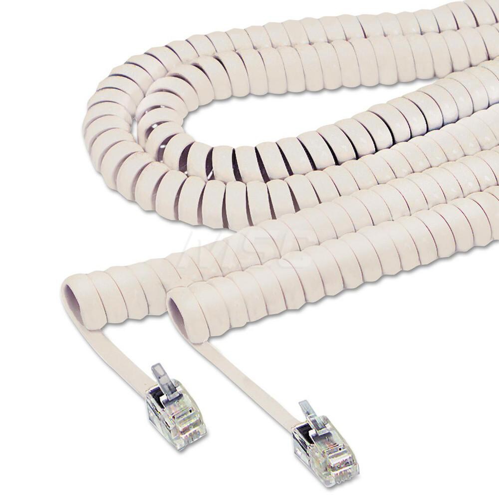 Phone Coil Cord: Ivory