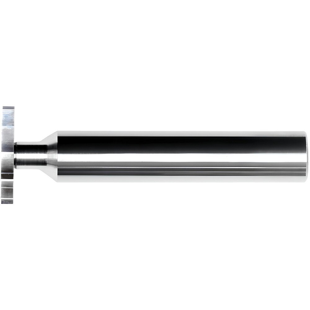 Woodruff/Keyseat Cutters; Connection Type: Shank ; Cutter Material: Solid Carbide ; Cutter Diameter (Inch): 1-3/4 ; Cutter Diameter (Decimal Inch): 1.7500 ; Tooth Configuration: Straight ; Cutting Width (Inch): 1/16