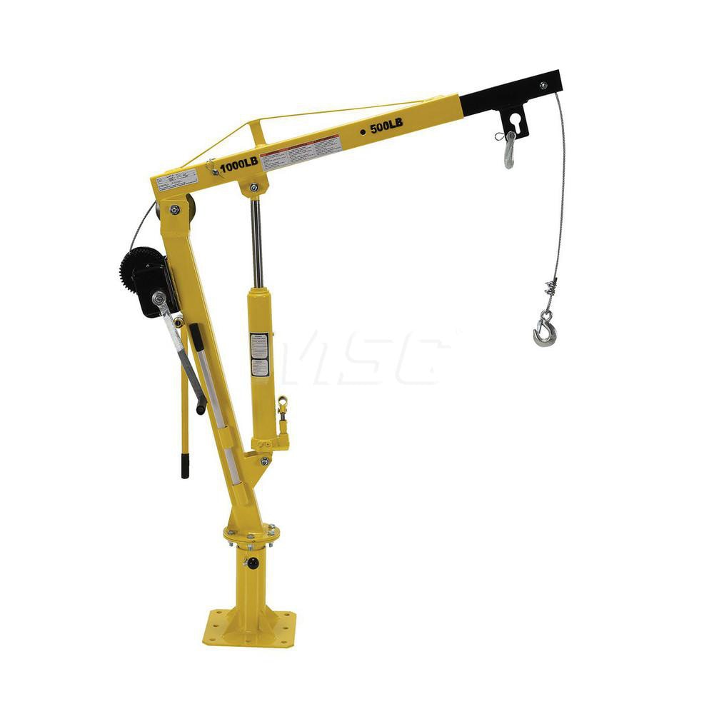 Vestil - 500 Lb Steel Winch Operated Crane - 33387150 - MSC Industrial ...