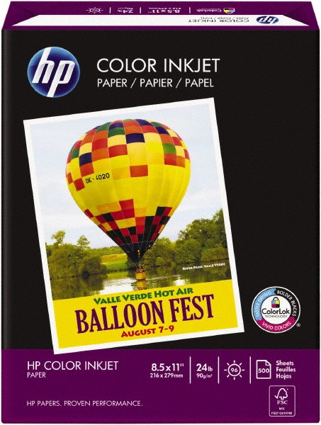 Hewlett-Packard Multipurpose Paper: White - Use w/ Inkjet Printers | Part #HEW202000