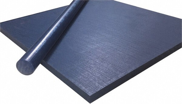 Plastic Rod: Acetal, 5' Long, 1" Dia, Blue
