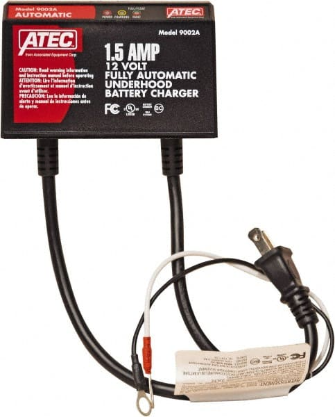 Black & Decker - Automatic Charger/Battery Maintainer: 6 & 12VDC - 37672011  - MSC Industrial Supply