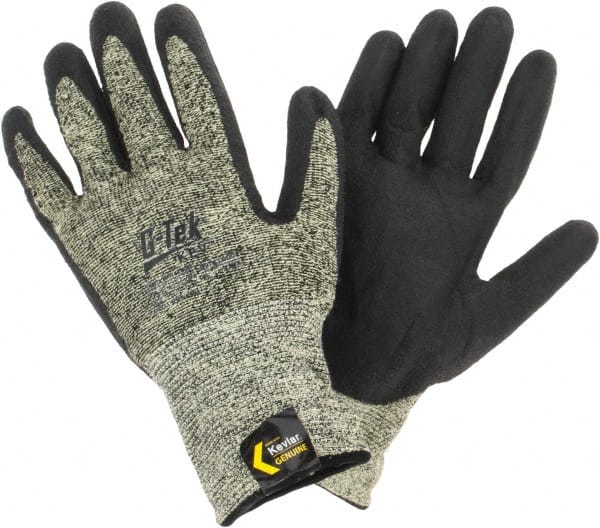 PIP 09-K1600/XL Cut-Resistant Gloves: Size XL, ANSI Cut A7, Foam Nitrile, Kevlar 