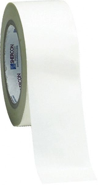 Caplugs SH-47476 High Temperature Masking Tape: 1" Wide, 36 yd Long, 7.5 mil Thick, White 