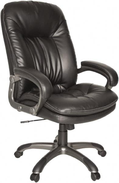 Task Chair: Soft Leather, Black