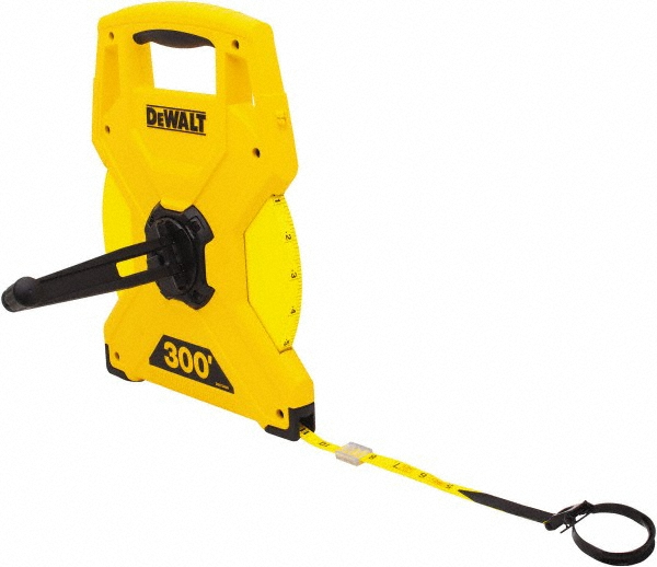 DeWALT Tape Measure 300' Long, 3/4" Width, Black & Yellow Blade