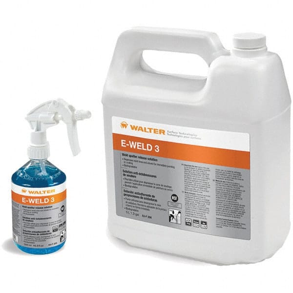 WALTER Surface Technologies 53F255 Liquid Anti-Spatter Solution: 1 gal Pail 