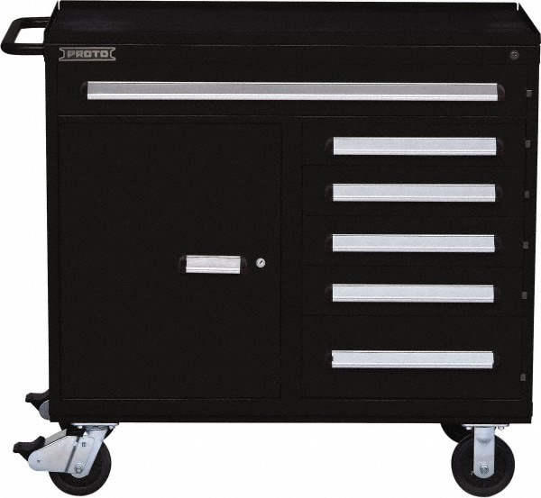 PROTO J564542-6BK-1S Steel Tool Roller Cabinet: 6 Drawers Image