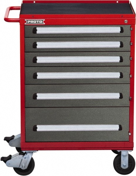 PROTO J563042-6SG Steel Tool Roller Cabinet: 6 Drawers Image