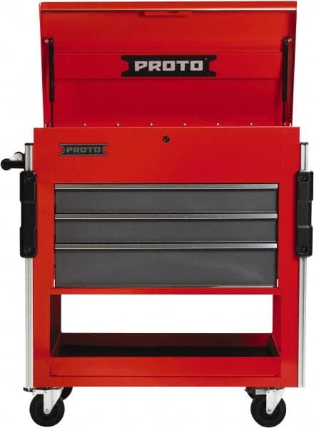 Proto 3 Drawer Steel Modular Utility Cart 33602442 Msc