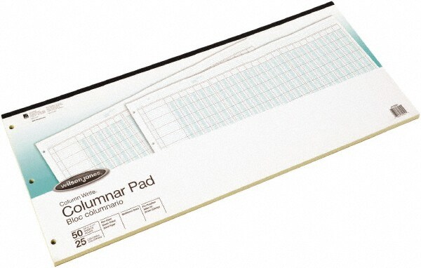 Wilson Jones 50 Sheet 8 1 2 X 14 Accounting Pad 33618489 Msc Supply Sheet 8 1 2 X 14 Accounting Pad