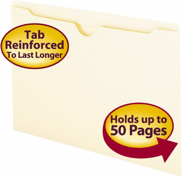 SMEAD File Jacket Legal, Manila, 100/Pack MSC Industrial Supply Co.