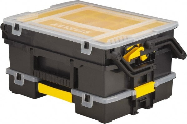 Stanley STST14028 12 Compartment Black/Yellow Small Parts Compartment Box 