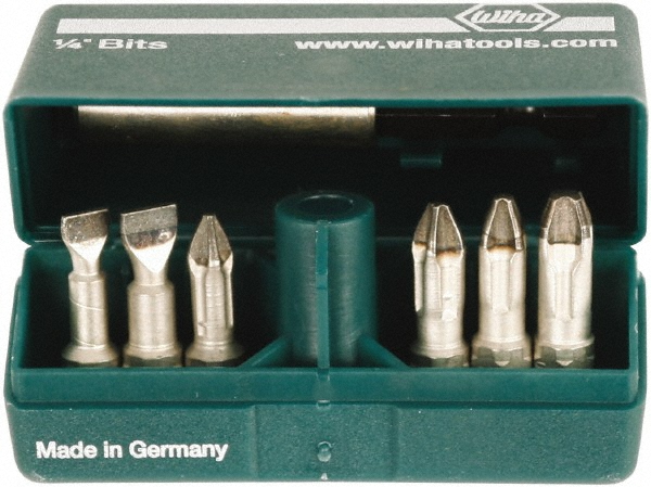 Wiha - Screwdriver Insert Bit Set: | MSC Direct