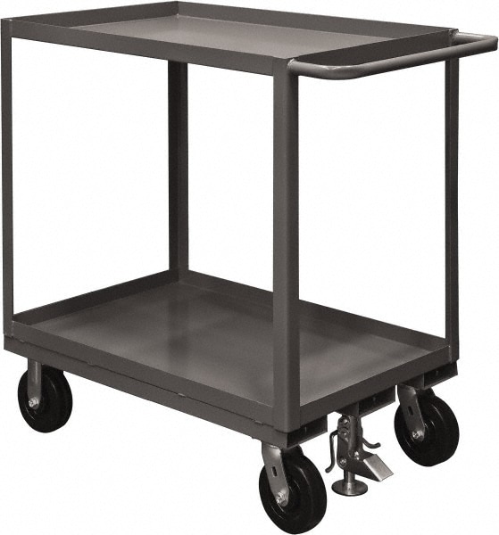 Durham RSC-2448-2-2.4K Service Utility Cart: Steel, Gray Image