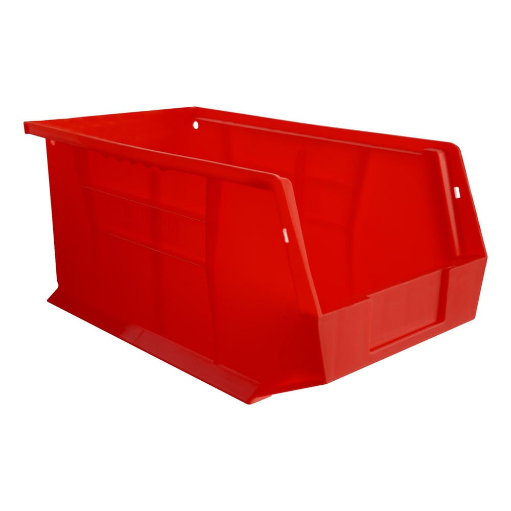 Plastic Hang & Stack Bin: Red