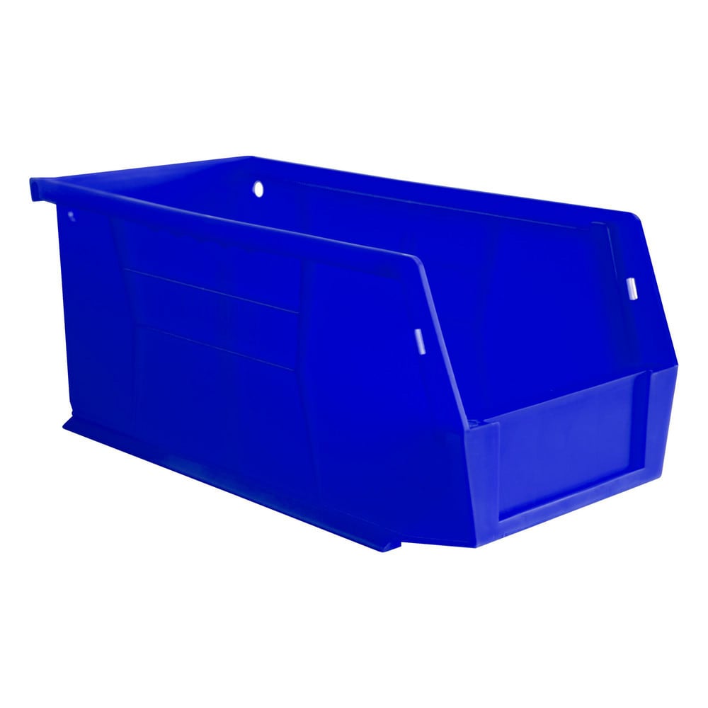 Plastic Hang & Stack Bin: Blue