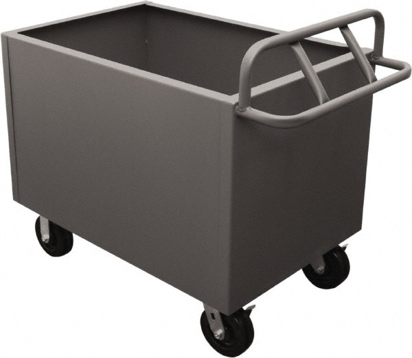 Durham 4STE-SM-2448-95 Steel Basket Truck: 2,000 lb Capacity Image