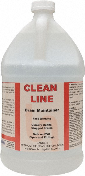 Clean Line, 1 Gal, Alkaline Drain Opener - 4/case
