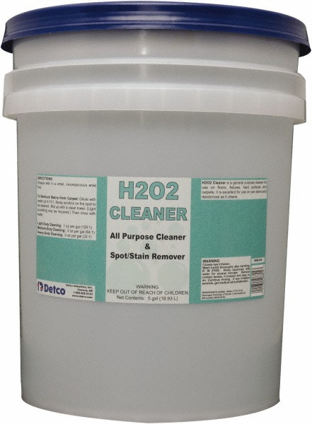 Pail H2o2 Detco - H2O2 Cleaner, 5 Gal Pail, Peroxide Based Cleaner | MSC Direct