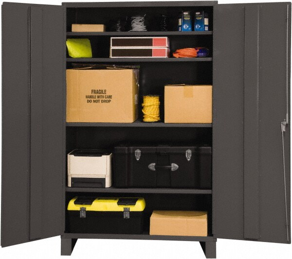 Durham - 4 Shelf Locking Storage Cabinet - 33707191 - MSC Industrial Supply