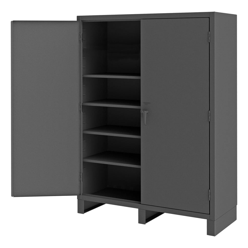 Durham SSC-602484-4S-9 Locking Steel Storage Cabinet: 60" Wide, 24" Deep, 84" High 