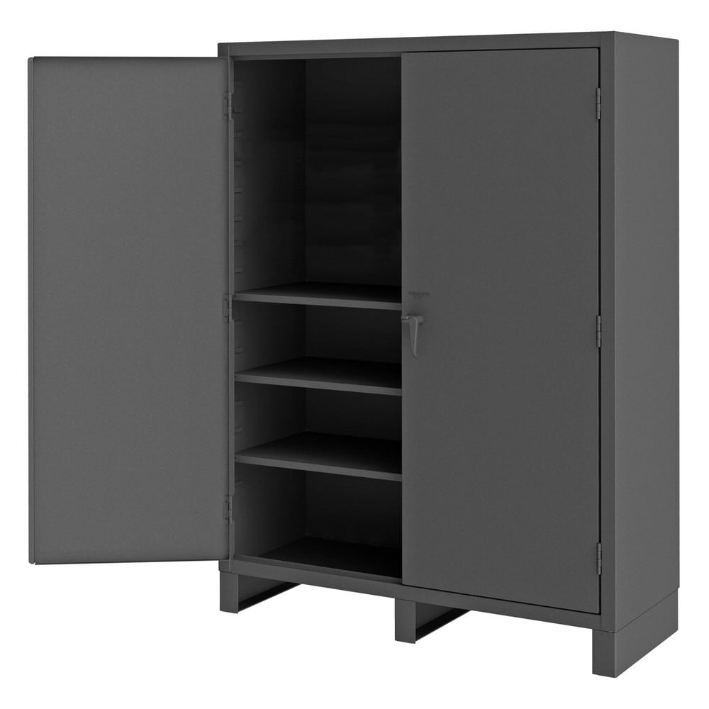 Durham SSC-602484-3S-9 Locking Steel Storage Cabinet: 60" Wide, 24" Deep, 84" High 