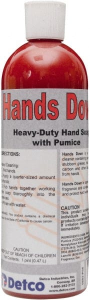 Hand Cleaner with Grit: 16 oz Squeeze Bottle