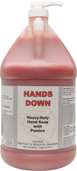 Hand Cleaner with Grit: 1 gal Pump Spray Bottle