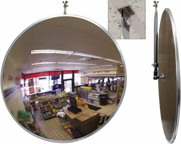 Indoor Round Convex Safety, Traffic & Inspection Mirrors