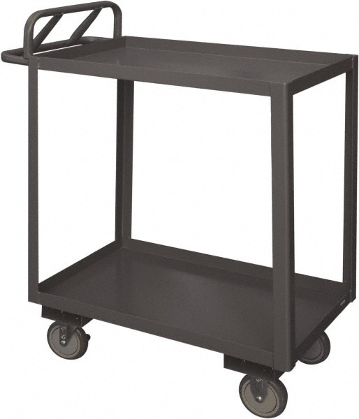 Durham RSCE-3048-2-95 Service Utility Cart: Steel, Gray Image