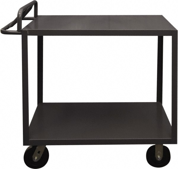 Durham RSCE-3048-2-3.6 Service Utility Cart: Steel, Gray Image