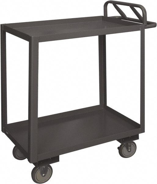 Durham RSCE-2448-2-95 Service Utility Cart: Steel, Gray Image