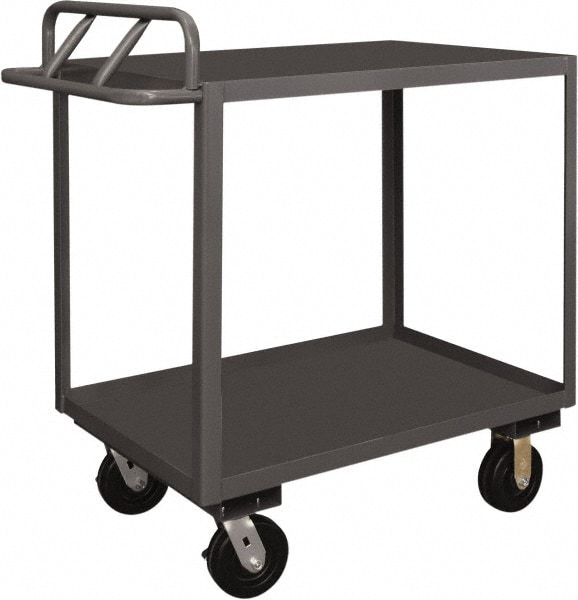 Durham RSCE-2448-2-3.6 Service Utility Cart: Steel, Gray Image