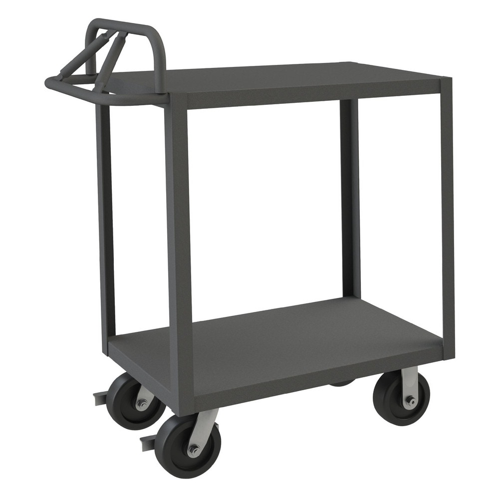 Durham RSCE-1836-2-3.6 Service Utility Cart: Steel, Gray Image