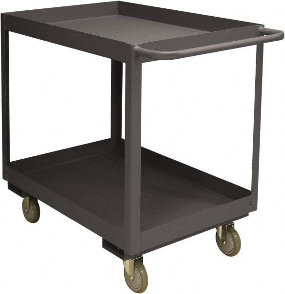 Durham RSC3-2448-2-3.6 Service Utility Cart: Steel, Gray Image