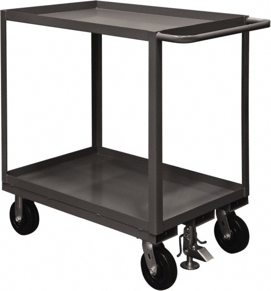 Durham RSC-3060-2-2.4K Service Utility Cart: Steel, Gray Image