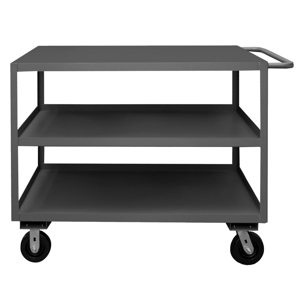 Durham RSC-3048-3-3K-T Service Utility Cart: Steel, Gray Image