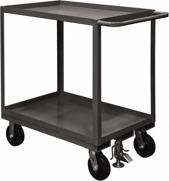 Durham RSC-3048-2-2.4K Service Utility Cart: Steel, Gray Image