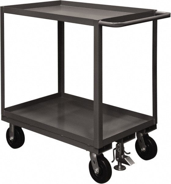 Durham RSC-2436-2-2.4K Service Utility Cart: Steel, Gray Image