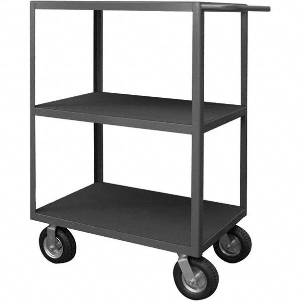 Durham RIC-367250-3-95 Instrument Utility Cart: Steel, Gray Image