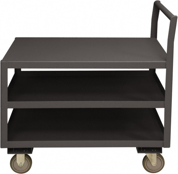 Durham LDO-3060-3-95 Service Utility Cart: Steel, Gray Image