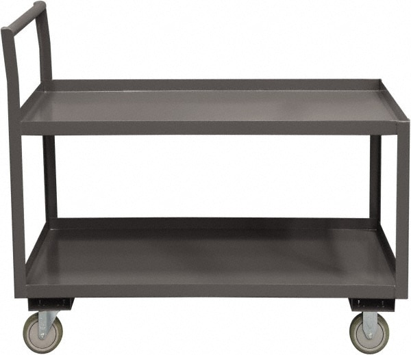 Durham LDO-3048-2-ALU- Service Utility Cart: Steel, Gray Image