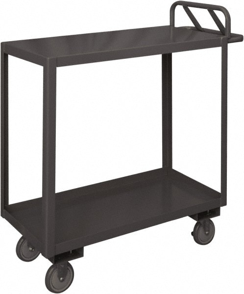 Durham RSCE-1836-2-TLD Service Utility Cart: Steel, Gray Image