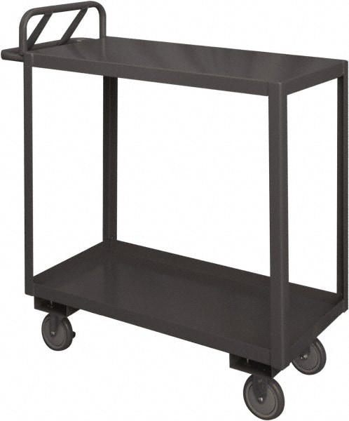 Durham RSCE-3048-2-TLD Service Utility Cart: Steel, Gray Image