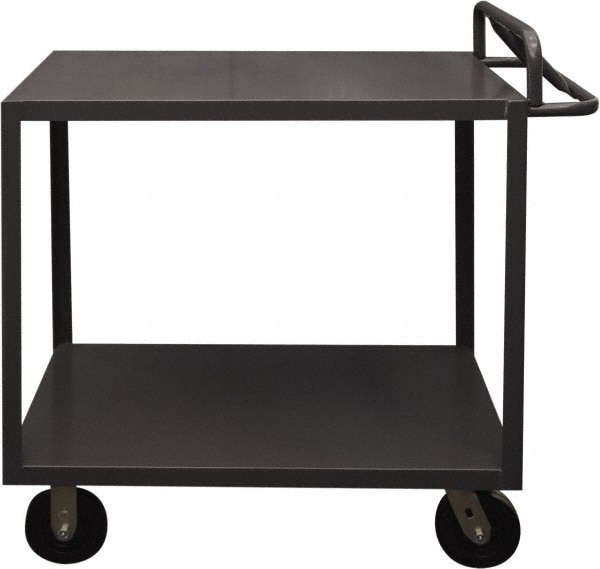 Durham RSCE-3060-2-3.6 Service Utility Cart: Steel, Gray Image