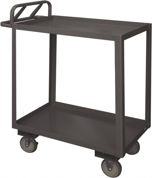 Durham RSCE-3060-2-95 Service Utility Cart: Steel, Gray Image